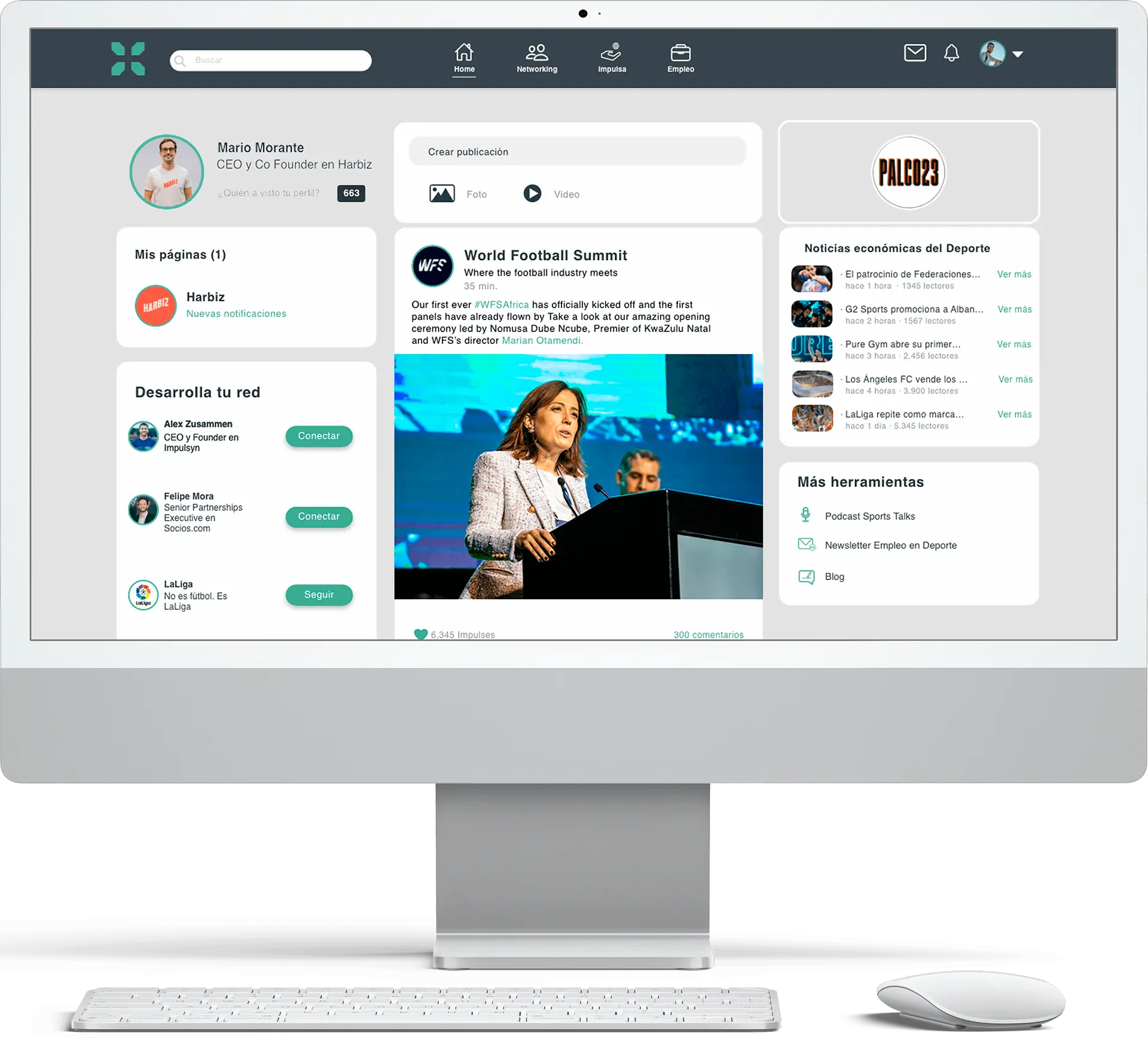 escritorio Web